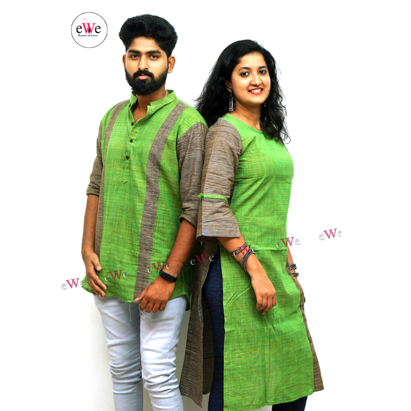 eWe - The Handloom Store+Khadi Couple Combos